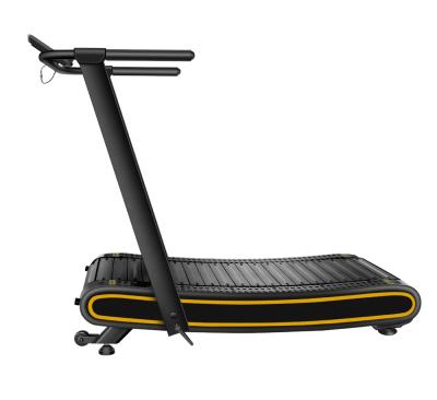 China Home Buy LOGO Non Motorized Curved Treadmill Custom Made Professional Commercial High Quality Gym Equipment Online From Luckysport for sale