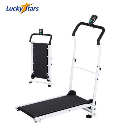 China Mini Folding Home Fitness Home Use Manual Walking Treadmill for sale