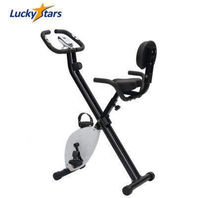 China Equipment Portable Magnetic Exercise Fitness Recumbent Bike Folding Cardio X Indoor Stationary Bike For Home Use for sale