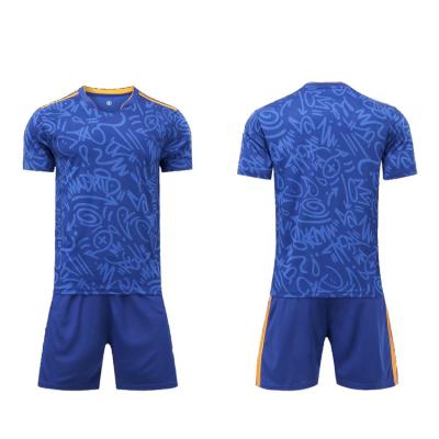 China 21/22 sets new style custom design sublimation jersey football kits full set football kit for sale