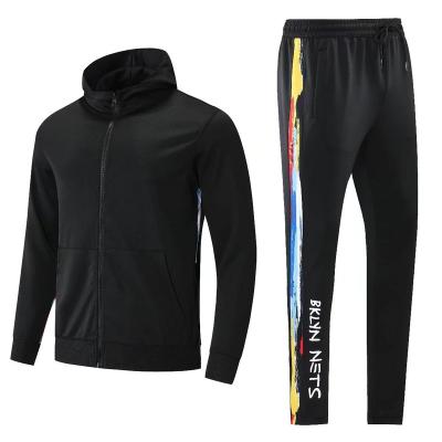 China Factory Wholesale Mens Sweatershirt Mens Tracksuits Outdoor Breathable Custom Tracksuits Set for sale