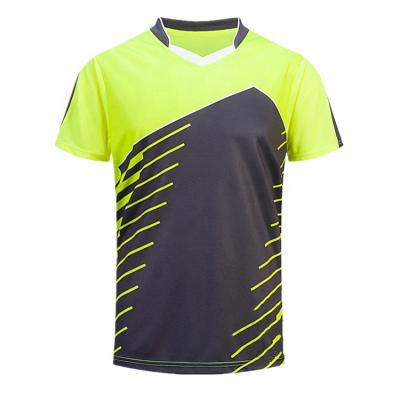 China Youth 2021 sublimation quick dry badminton promotion uniform custom design your own team badminton tank top for sale