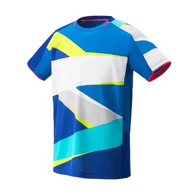 China Wholesale Custom Sublimation Quick Dry Team Uniforms Badminton Jersey OEM New Design Service Design for sale