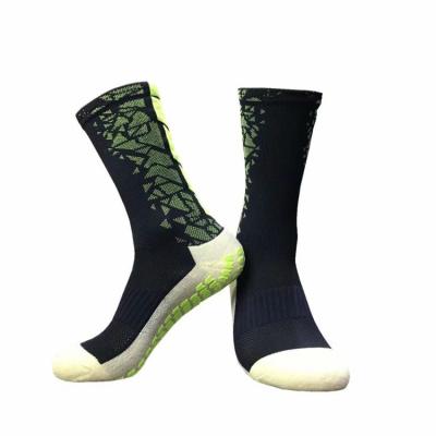 China Wholesale High Quality Custom Logo Anti-Fault American Football Black Socks for sale