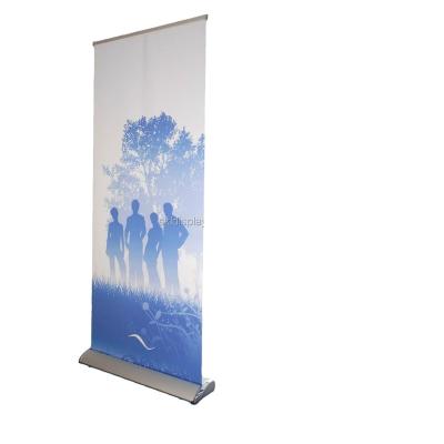 China Durable Aluminum Rolls Up Portable Retractable Banner Pull Up Stand for sale