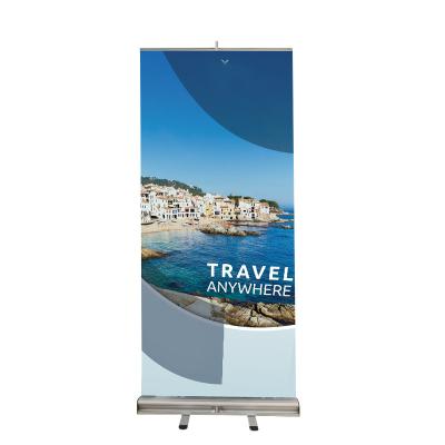 China Custom Aluminum Roll Up 85Cm / 200Cm Roll Up Stand Banner for sale