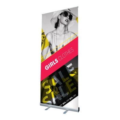 China Wholesale Cheap Price Aluminum Banner Stand Aluminum Roll Up Standee for sale