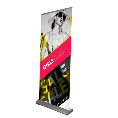 China Large Base Aluminum Roll Up Banner Stand OEM Customization Hot Selling High Quality High Quality Roll for sale