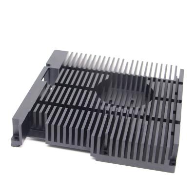 China Auto Milling CNC Parts OEM Radiator Custom Extruded Aluminum CNC Fans Metal Stampings Radiator for sale