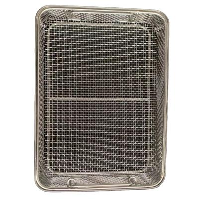 China Plain Weave China Quality Manufacturer High Temperature Resistant Stianless Steel Medical Basket for sale