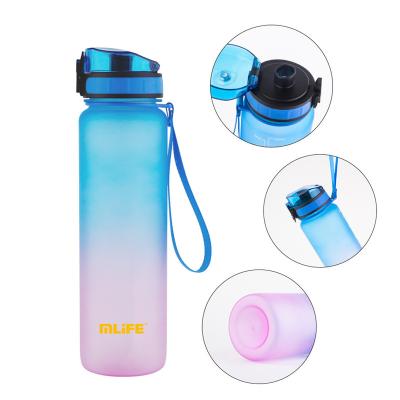 China 1000ml sustainable plastic tritan water bottle with EU patent for sale