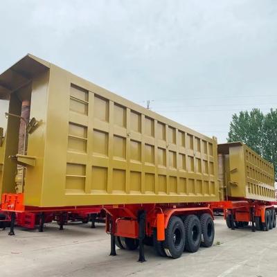 Cina Necessità del cliente Dump Truck a tre assi di acciaio con cilindro idraulico in vendita