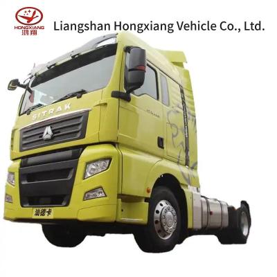 China Tractor Truck Shacman Truck with Air Suspension Driver's Seat and ＞450hp Horsepower for sale