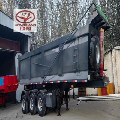 China Drop Side Sidewall Trailer Flatbed Trailer with Side Wall Cargo Transport Truck Semi Trailer for sale