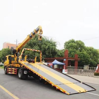 China 4X2 Flat Bed Recovery Truck for Wrecker Services 2024 Wrecker Tow Truck for sale