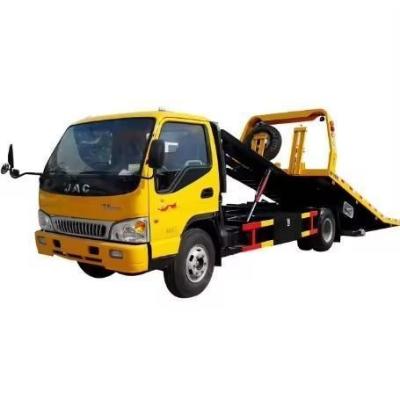 China 25t  Under Lift Wrecker Truck with Diesel fuel 4X2 Flat Bed Recovery Truck for sale