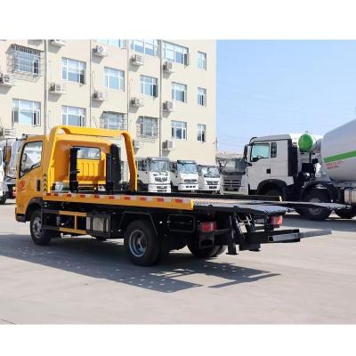 China 3815mm Wheelbase Popular Dongfeng Euro 3 Tow Diesel Wrecker Tow Recovery Truck Wrecker for sale