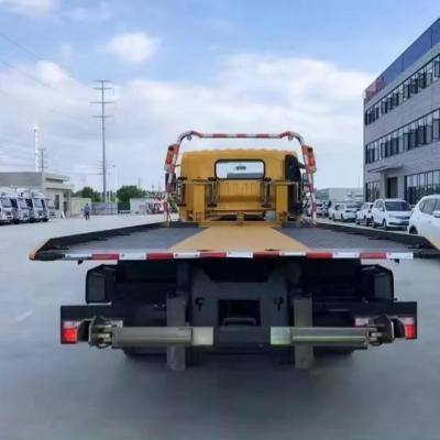 China 30ton Towing Wrecker Truck with Customization 5.4m Flat Bed Recovery Truck for sale