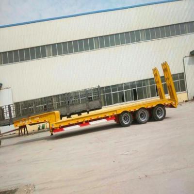 China 100 Ton 4 Axles Container Cargo 6m 12m Super Link Semi Trailer for Your Transportation for sale