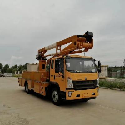 China EHL9400Z 4X2 Wheel Base 3800mm Lift Height 26 Meters Telescopic Boom Aerial Work Vehicle for sale