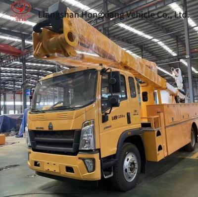 China 16m High Altitude Aerial Operation Lifting Platform Truck Cutoff Brake Customizable for sale