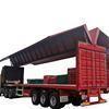 China Camionette Light Spread Wing Open Steel Semi-Trailer Flying Wing Transport Vehicle for sale