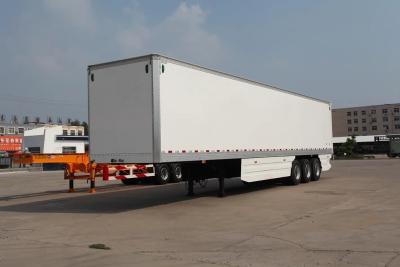 China Sistema de frenado antibloqueo ABS 3/4 número de eje hecha caja/semirremolque de transporte de furgoneta logística en venta