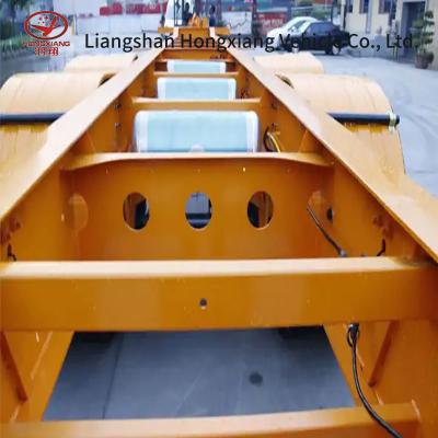 China Colour Specific Skeleton Semi-Trailer Container Chassis Trailer 40FT Container Trailer for sale