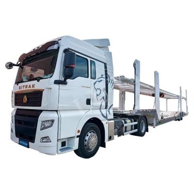 China 2-Axle Loading Vehicle Transport Semi-Trailer for Transporting Commercial Products for sale