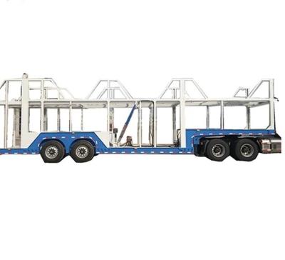 China Candle Type Suspension Systems 2 Axle Small Car Transport Semi Trailer for Light Duty for sale