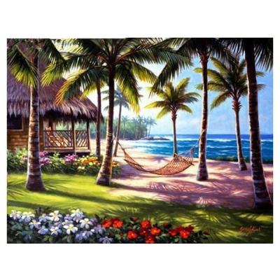 China Short Canvas Waterproof 5d Diy Diamond Painting Kits Landscape Nature Fiber 4 Buyers for sale