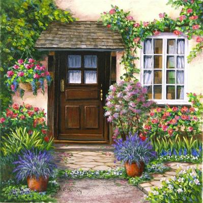 China Subtract Best Eco 5D Diamond Painting Canvas Garden Scenary Wholesale with Round and Square Resin Stones for sale