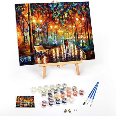 China Diy Abstract Painting By Numbers Canvas Painting Wholesale Paint By Numbers With Frame Custom Paint By Numbers For Adults for sale