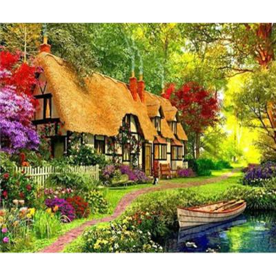 China Abstract Photo Customized DIY Oil Painting Paintings By Numbers Picture for sale