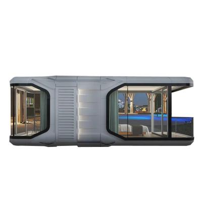 China Extended Type Customized Modern Popular Luxury Movable Container Capsule House Space Capsule Outdoor Waterproof Room for sale