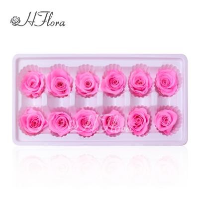 China Natural fresh flower factory price 3-4 cm preserved roses bud for decoration and gift for sale