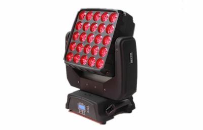 China 25 x 15W 4IN1 Led Moving Head Matrix Light  Stage Wash Lights for sale