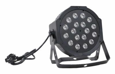 China LED PAR Light 18X1w RGB Plastic LED PAR Can for sale