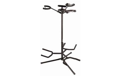 China Professional Portable Music Stands Black , High Frame Guitar Music Stand for sale