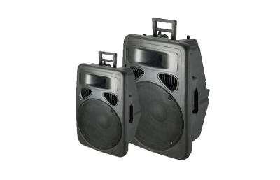 China Orador do Subwoofer de 15 polegadas, caixa do orador de Alu de 2 maneiras com amplificador à venda