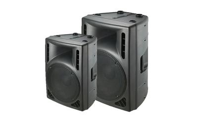 Chine Professionnel Portable de boîte de haut-parleur de Subwoofer de 15 pouces, haut-parleur actif en plastique à vendre