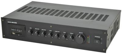 China Versterkers van de de Speler de Audiomacht van FM MP3 met 100V, 8ohm en Com-Output Te koop