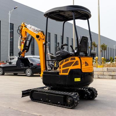 China Manufacturing Plant Mini Excavator Escavatore Earth-moving Machinery 1ton Mini Escavator for sale