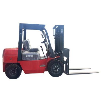 China Garment Shops Chinese Good Brand 3ton 3.5ton 4ton Diesel Forklift With Optional Japanese Engine for sale