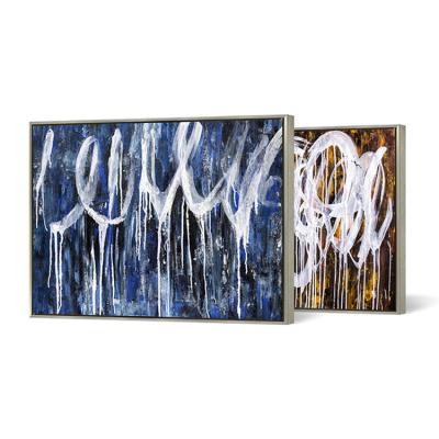 China Modern Artist Design Hand Painting Wall Art Canvas Wall Decor Office Wall Decor Abstract Painting For Home for sale