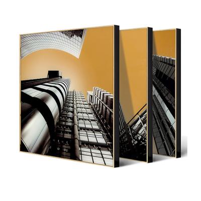 China Wholesale Chinese Modern City Modern Acrylic Wall Decor Wall Art HD Printing Factory Style Factory Porcelain Crystal Painting for sale