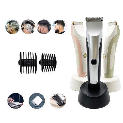 China Wireless ; charging 3 hours then working for 300 mins Zero-Cut Blade Hair Trimmer Cordless USB Charging Rechargeable Clipper for sale