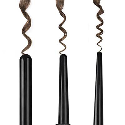 China Ceramic Hair Styler Multifunctional Hair Curler Portable Interchangeable Heatless Hair Curler Curling Iron for sale