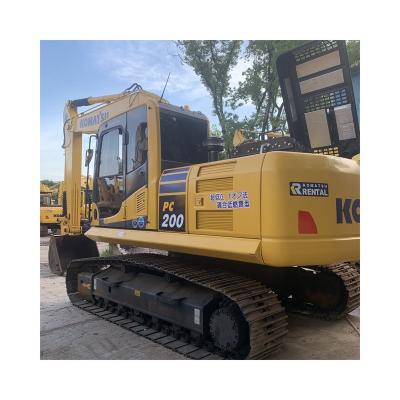 China Used Komatsu PC200-8N PC200 PC 200 Crawler Excavator Well Maintained Construction Hydraulic Machinery 0.8mÂ ³ for sale