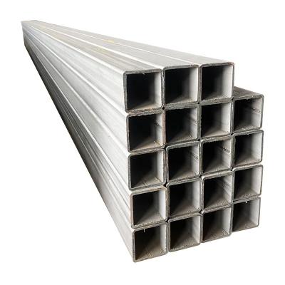 China Galvanized Structure Pipe Welded Square Hollow Section Iron Pipe For Building Material And Greenhouse for sale